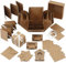 Creativ 25380 Explosionsbox, Größe 7 cm x 7 cm x 7,5 cm + 12 cm x 12 cm x 12 cm, Zweig