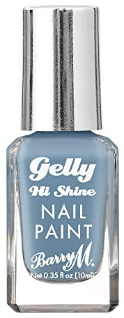Barry M Cosmetics Gelly Nail Paint, Bluebell, shade blue