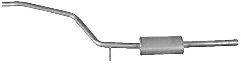 IZAWIT 02.013 Silenciador intermedio centro Silenciador Intermedio Silencioso intermedio Silenciador central