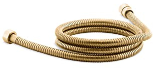 KOHLER K-8593-2MB MasterShower 72 Metal Extra Long Shower Hose Replacement, Flexible Design, Durable, Easy Installation, Vibrant Brushed Moderne Brass