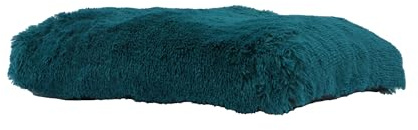 Ancol Super Plush Pet Mattress in Teal - Comfortable Soft Sleeping Place Pad - Soft Dog Puppy Cat Accessory - 75 x 60cm