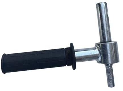 Sturdy Metal Ice Drill Attachment Converts Standard Drill Into Efficient Ice Auger Drilling Adapter Secure Connection Permanent Drill Link