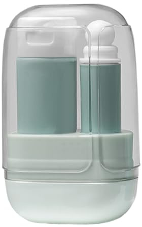 Kit portátil – Juego de cepillos de Dientes Ligeros con Soporte de protección, colección Completa de artículos de tocador para Camping, Conjunto Compacto de artículos Esenciales de higiene |