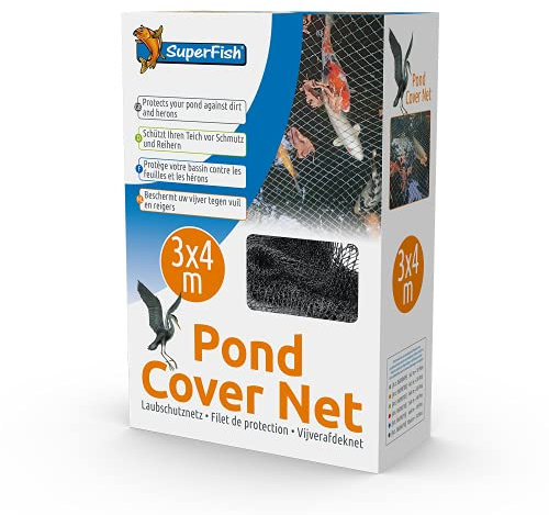 Superfish Pond Cover Net With 10 Pegs 3x4m