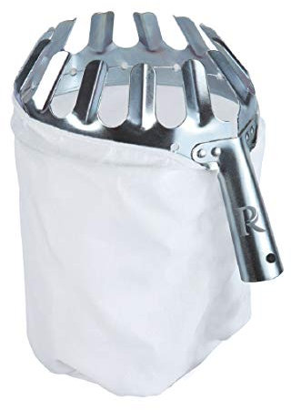 Ribiland Obstpflücker, Metall, Durchmesser 14 cm, mit Auffangbeutel