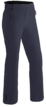 Maier Sports Vroni Slim, Enganliegende Damen Skihose, Wasserdichte Schneehose, Stretchmaterial und verstellbarer Bund, PFC-frei, mTHERM Wattierung & mTEX Wetterschutz