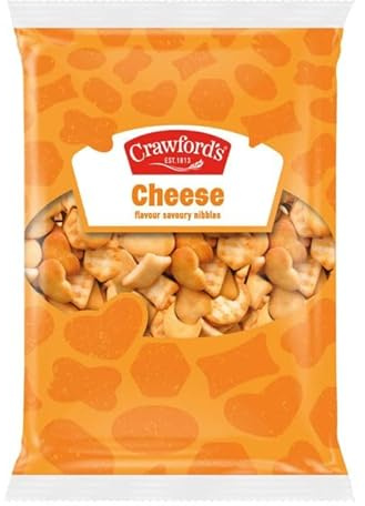 3 Bags of Crawford's Cheese Savouries 325g