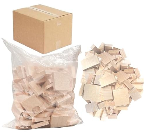 STOREX Ready to Burn Wooden Kindling Sustainable Wooden Half Cuts Pieces Fire Starters For Open Fires Camping Stoves Pizza Ovens Stove & Camping Wood Fuel Fire Wood (15kg)