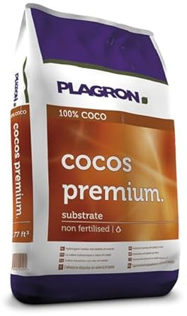 Plagron 50 Liter Cocos Perlite 70/30 - Blumenerde Grow Balkon-Pflanzen Pflanzerde Gartenerde Tomatenerde