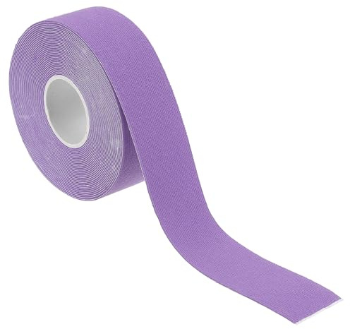 PATIKIL 16.4ft x 1 Inch Aerial Hoop Tape, Athletic Tape Adhesive Non-Slip Grip Tape Yoga Rig Sports Tape for Wrapping Exercises Gymnastics, Purple