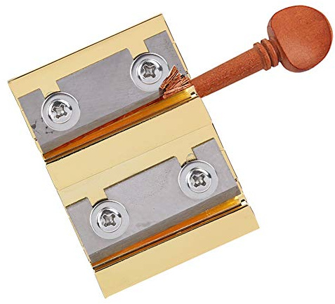 Violinpinnar och 8×5×2 Violinpinnar Rakapparat Golden Reamer Cutter Violinist Musikinstrument Tillbehör B120