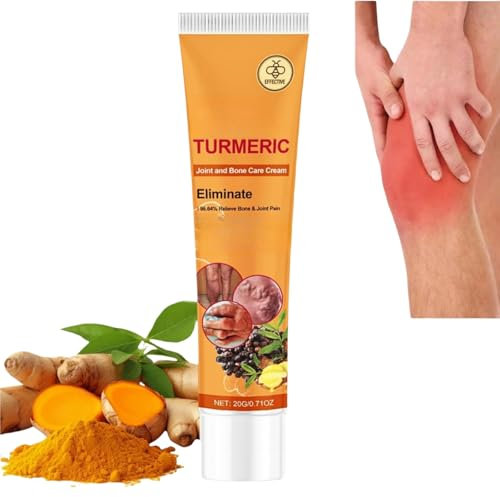 Turmeric Cream For Pain,Joint Pain Relief Cream,Muscle Pain Relief,Knee Pain Relief,Shoulder Pain Relief,Turmeric Muscle Pain Relief Gel,Neck,Wrist And Knee Massage Cream For Joint Pain Relief