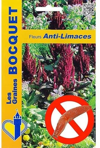 Sachet de graines de Mélange écologique de graines de fleurs Anti-Limaces - 15 g - fleur annuelle - LES GRAINES BOCQUET