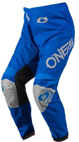 O'NEAL | Pants | Enduro Motocross | Maximale Bewegungsfreiheit, Atmungsaktives und langlebiges Design, Luftdurchlässiges Innenfutter | Pants Matrix Ridewear | Erwachsene | Blau Grau | Größe 30 46