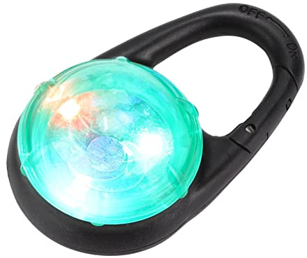Collier Lumineux pour Chien, Accessoires de Promenade pour Chien, étanche, lumières de sécurité pour Animaux de Compagnie, Harnais, Laisse, Collier, lumières colorées (Lumière Verte)