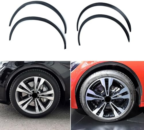 Protezione per parafango in fibra di carbonio per auto, compatibile
