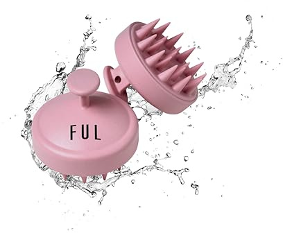 Silicone Scalp Massager Brush - Scalp Scrubber, Scalp Brush & Shampoo Brush | Gentle scalp massage for a more comfortable wash routine