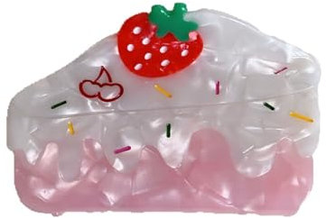 Pince à cheveux en acrylique pour gâteau avec sûr pour les femmes dans les coiffures à la mode pour différentes occasions et tenues