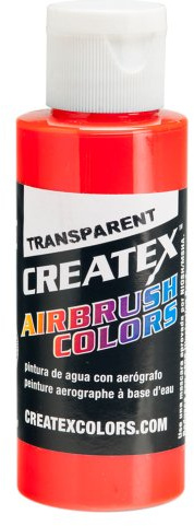 Createx - Pintura para aerógrafo (60 ml), Color Rojo