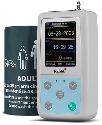 Pulox ABDM-50 Ambulatorisk Blodtrycksmätare - Automatisk långtidsblodtrycksmätning upp till 24 timmar