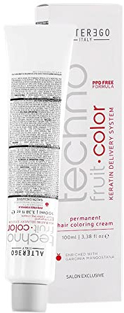 Alterego Techno Fruit Color 6/7 Keratin System PPD Free 100 ml Biondo Scuro Braun – 1:1/2