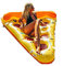 Galleggiante gonfiabile per pizza, galleggiante per piscina galleggiante per pizza Fetta per pizza Galleggiante per feste Galleggiante gonfiabile estivo in PVC Lettino gonfiabile per nuoto in acqua