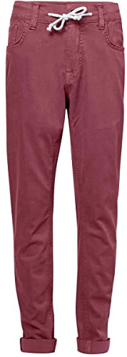 Chillaz Kids San Diego Pant Rot - Lässige komfortable Kinder Allround Shorts, Größe 164 - Farbe Mahogany