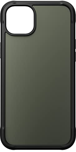 NOMAD Rugged Case für iPhone | Robuste Schutzhülle mit Rahmen aus Polycarbonat | Matte TPE-Rückseite | MagSafe-kompatibel | iPhone 14 Plus | Ash Green