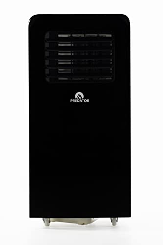 Glaziar Aire Acondicionador Portátil Stay Cool, 9000 BTU, 2600W, Cobertura hasta 29m², Silencioso, 3 en 1: Aire Acondicionado, Deshumidificador y Ventilador, Negro