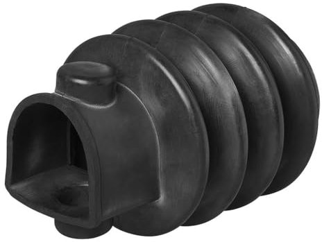 Multibros Faltenbalg für Pkw-Anhänger Auflaufeinrichtung | Schutz-Gummidichtung für Gleitschiene | 60x(50x40) L=145 | Passend für ZAF Modelle