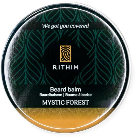Rithim Bálsamo para la barba Mystic Forest 50ml - cuidado de la barba - acondicionador para la barba - alimentación y fijación para la barba - crema para la barba - Beard Balm
