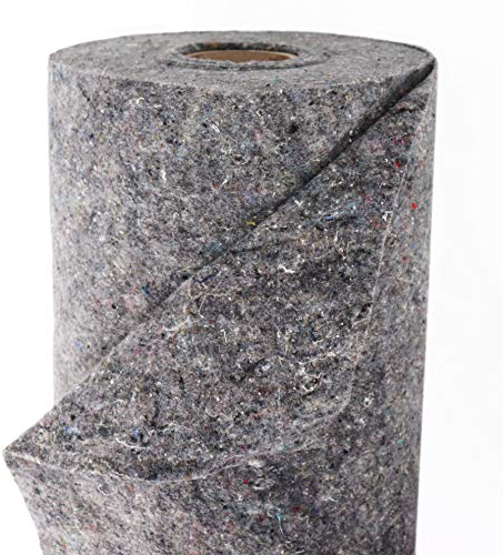 Non-tissé de bassin Aquagart 300g 64m² 2m de largeur I Non-tissé de protection stable pour sous-couche de bâche de bassin pour votre piscine I Imputrescible