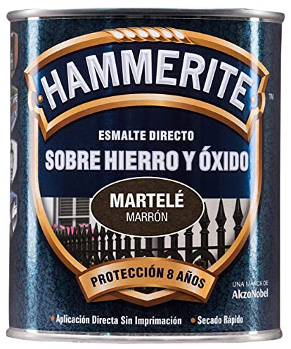 Hammerite Esmalte Martele, Marrón, 750 ml (Paquete de 1)