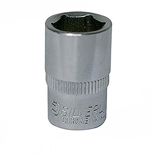 Silverline 568947 Socket 1/4 Drive 6pt Metric 13 mm