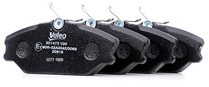 VALEO Plaquettes de frein avant (jeu) 301473 Compatible avec: RENAULT CLIO II, LAGUNA I, LAGUNA I Grandtour, MEGANE I, MEGANE I Cabriolet, MEGANE I Classic, MEGANE I Coach, MEGANE I Grandtour