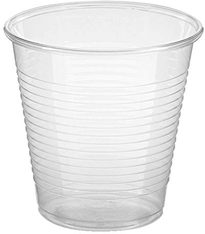 FALAMBI BIO Trinkbecher Probenbecher Partybecher transparent klar 150 ml PLA, Ø 70 mm, 300 Stk.