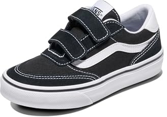 Vans Unisex Kinder Brooklyn Ls V Sneaker, schwarz/weiß, 31.5 EU