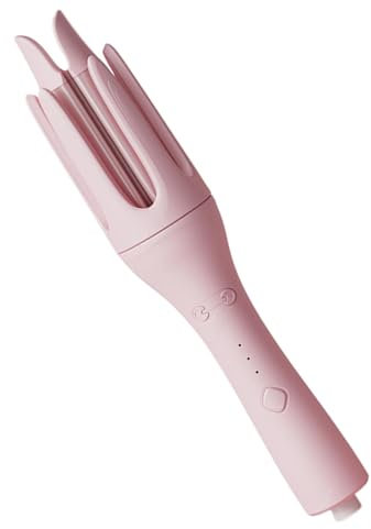 Ylnailky Bigodino automatico per capelli con ferro arricciacapelli, ferro arricciacapelli rotante automatico | Ferro arricciacapelli automatico con ioni negativi rotante 32 mm,Bacchetta