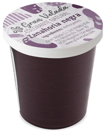Gran Velada - Colorante Natural Antocianinas Zanahoria Negra 30 cc | Pigmento Vegetal en Polvo Hidrosoluble para Cosmética Natural | Ideal para Jabones Cremas y DIY