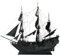 ExploTex Mittelalterlicher Holzbausatz „Black Pearl“ im Maßstab 1/50, Piratenschiff-Serie, Holzbausatz (Bausatzversion)