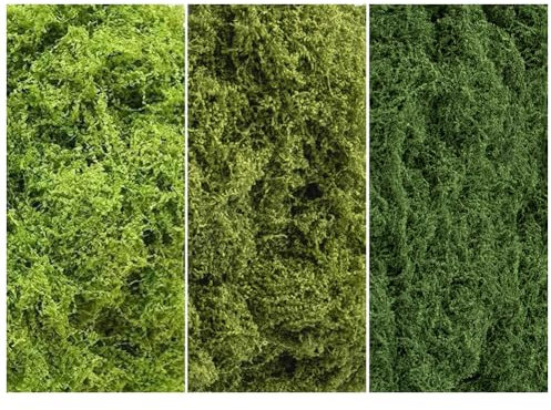 OJXTRDE Kunstmoos zum Dekorieren Künstliches Moos zum Basteln Gefälschte Grünpflanzen für Kunst und Handwerk, Pflanzentopf, Terrasse, Rasen, Aquarium Landschaftsbau