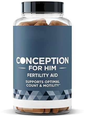 Manlig Fertilitetsstöd | Innehåller Folsyra Och Zink, Vegansk