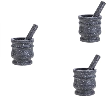 Tyatocepy Set di 3 pestelli per macinaspezie Solid Grinder