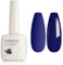 TUTUYU Tiefsee-Marineblau Gel Nagellack, 12ml UV/LED Soak Off für Maniküre Salon und Nail Art Starter, Gel Nagellack Set Geschenke für Frauen Mädchen