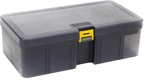 QUEENYARD Boîte de rangement pour articles de pêche avec compartiments
