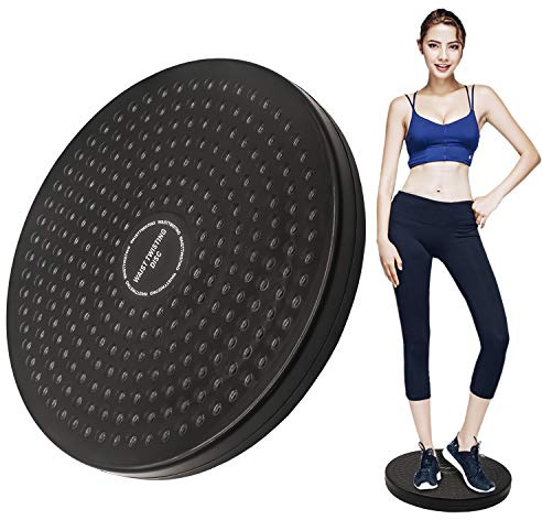 Sport Waist Twist Disc, Balance Board with Non-Slip Safety Platform, Aerobic Exercise Disc Exerciser Rotating Board, Fitness Waist Exercise Equipment