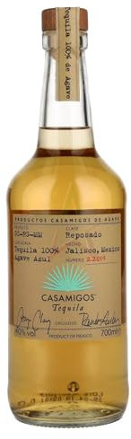Casamigos Tequila Reposado 100% Agave Azul 40,00% 0,70 Liter