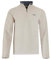 Weird Fish Newark Eco 1/4 Zip Grid Fleece Ecru Size 5XL