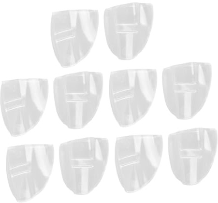 WOONEKY Side Shield Attachments for Glasses Tpu 5 Pairs Eye Protection