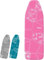 Silva Copriasse da Stiro 140x50 per Stazione da Stiro a Vapore e Ferro da Stiro Vapore 100% in Cotone e Feltro da 5 mm di Spessore Copriasse da Stiro Velocemente Copriasse da Stiro (XL, Rosa)